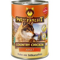 Produktbild von Wolfsblut Country Chicken Adult Hundefutter Huhn getreidefrei 12x395g