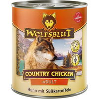 Produktbild von Wolfsblut Country Chicken Hundefutter Adult Getreidefrei 6x800g