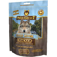 Produktbild von Wolfsblut Cracker Cold River Forelle Belohnungssnack für Hunde 3x225g