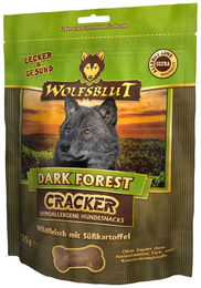 Produktbild von Wolfsblut Cracker Dark Forest Wild Belohnungssnack für Hunde 3x225g