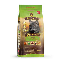 Wolfsblut Dark Forest Hund Trockenfutter Adult Wild mit Süßkartoffel getreidefrei 12,5 kg - 12,5 kg – Bild 1 von 7