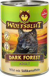 Produktbild von Wolfsblut Dark Forest Hundefutter Adult Getreidefrei 12x395g
