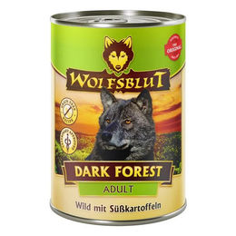 Wolfsblut Dark Forest Hundefutter Adult Wild mit Stückchen in Sauce getreidefrei 395 g - 6 x 395 g – Bild 1 von 5