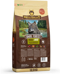 Wolfsblut Dark Forest Hundefutter für große Rassen Adult Wild Getreidefrei und Glutenfrei 12,5 kg - 12,5 kg – Bild 1 von 2
