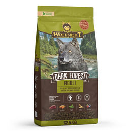 Produktbild von Wolfsblut Dark Forest Hundefutter Wild Getreidefrei 2 x 12,5 kg