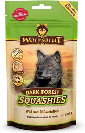 Wolfsblut Dark Forest Squashies Belohnungssnack für Hunde mit Wild und Süßkartoffel getreidefrei hypoallergen ohne Zucker 100 g - 8 x 100 g – Bild 1 von 2