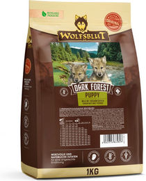 Wolfsblut Dark Forest Welpenfutter Wild Getreidefrei und Glutenfrei 1 kg – Bild 1 von 2