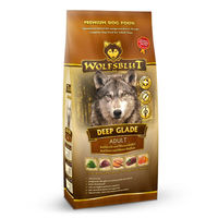 Produktbild von Wolfsblut Deep Glade Adult Hundetrockenfutter Hirsch und Wasserbüffel getreidefrei glutenfrei 12,5 kg - 12,5 kg