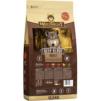 Produktbild von Wolfsblut Deep Glade Hundefutter Adult Hirsch Getreidefrei 2x12,5kg - 2 x 12,5 kg