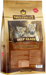 Wolfsblut Deep Glade Puppy Hundetrockenfutter mit Hirsch und Wasserbüffel getreidefrei 12,5 kg - 12,5 kg – Bild 1 von 5