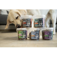 Produktbild von Wolfsblut Dog Bites Zahnpflege-Snack für Hunde getreidefrei 5 x 400 g
