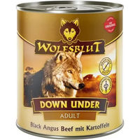 Produktbild von Wolfsblut Down Under Hundefutter Adult Black Angus Rind in Sauce, getreidefrei, 6 x 800 g - 6 x 800 g