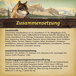 Produktbild von Wolfsblut Golden Goose Getreidefreies Hundefutter mit Gans 12,5 kg
