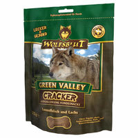 Produktbild von Wolfsblut Green Valley Cracker Belohnungssnack für Hunde mit Lamm und Lachs getreidefrei hypoallergen 225 g - 225 g