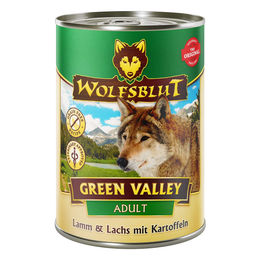 Produktbild von Wolfsblut Green Valley Hundefutter Adult Getreidefrei 6x395g