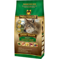 Produktbild von Wolfsblut Green Valley Hundefutter Adult Lamm und Lachs mit Kartoffel getreidefrei 2 kg - 2 kg