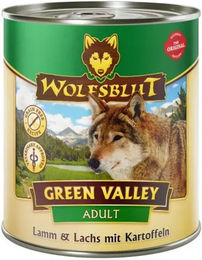 Wolfsblut Green Valley Nassfutter Adult Lamm und Lachs mit Kartoffel getreidefrei 6 x 800 g - 6 x 800 g – Bild 1 von 5