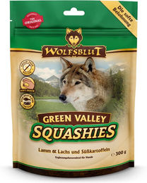 Wolfsblut Green Valley Squashies Belohnungssnack Lamm und Lachs mit Kartoffeln getreidefrei ohne Zucker 300 g - 300 g – Bild 1 von 2