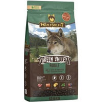 Produktbild von Wolfsblut Green Valley Trockenfutter für Hunde Adult Lamm und Lachs getreidefrei glutenfrei 2x12,5 kg - 2 x 12,5 kg