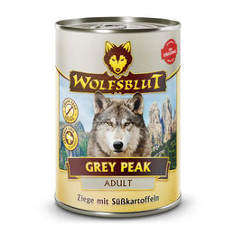Wolfsblut Grey Peak Adult Hund Nassfutter Ziege in Sauce Getreidefrei 6 x 395 g - 6 x 395 g – Bild 1 von 5