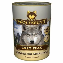 Produktbild von Wolfsblut Grey Peak Hundefutter Ziege für alle Altersstufen 6 x 395 g - 6 x 395 g