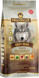 Produktbild von Wolfsblut Grey Peak Senior Hundefutter Ziege Hypoallergen Monoprotein 2x12,5kg - 2 x 12,5 kg