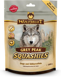 Wolfsblut Grey Peak Squashies Belohnungssnack für Hunde mit Ziege und Süßkartoffel getreidefrei hypoallergen 300 g - 6 x 300 g – Bild 1 von 3
