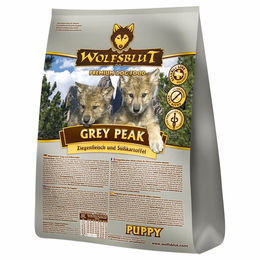 Produktbild von Wolfsblut Grey Peak Welpenfutter Getreidefrei mit Ziege und Pferd 15 kg - 15 kg