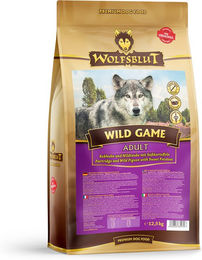 Wolfsblut Hund Adult Wild Game Getreidefrei und Glutenfrei mit Wild und Wildvogel 12,5 kg - 12,5 kg – Bild 1 von 4