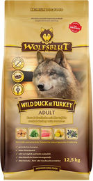 Produktbild von Wolfsblut Hundefutter Adult Ente und Truthahn 2x12,5kg - 2 x 12,5 kg