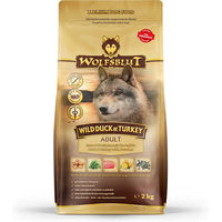 Produktbild von Wolfsblut Hundefutter Adult Ente und Truthahn getreidefrei und glutenfrei 2 kg - 2 kg