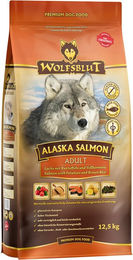 Produktbild von Wolfsblut Hundefutter Alaska Salmon Glutenfrei für Senior Hunde 2x12,5kg