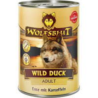 Produktbild von Wolfsblut Hundefutter Ente Adult 12x395g