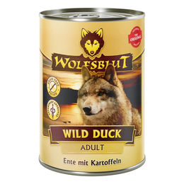 Produktbild von Wolfsblut Hundefutter Ente Adult 6x395g