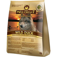 Produktbild von Wolfsblut Hundefutter Ente Adult Getreidefrei und Glutenfrei 500g - 4 x 500 g