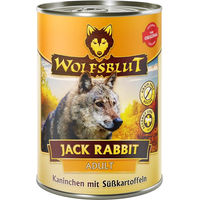 Produktbild von Wolfsblut Hundefutter Jack Rabbit Adult Getreidefrei 12x395g Dose