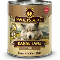 Produktbild von Wolfsblut Hundefutter Lamm Adult Getreidefrei Hypoallergen Stückchen in Sauce 6 x 800 g - 6 x 800 g