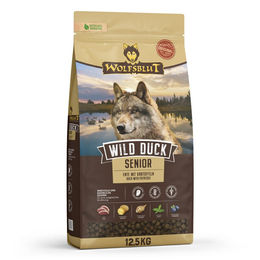 Produktbild von Wolfsblut Hundefutter Senior Ente Getreidefrei 2 x 12,5 kg