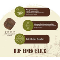 Produktbild von Wolfsblut Hundefutter Wild Duck für große Rassen Adult Getreidefrei 1 kg - 1 kg