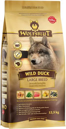 Wolfsblut Hundefutter Wild Duck Large Breed Ente für große Hunde ohne Konservierungsstoffe 2x12,5kg – Bild 1 von 1