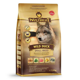 Produktbild von Wolfsblut Hundefutter Wild Duck Small Breed Getreidefrei 7,5 kg