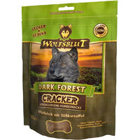 Produktbild von Wolfsblut Hundesnack Cracker Dark Forest Wildfleisch mit Süßkartoffel getreidefrei 225 g - 3 x 225 g