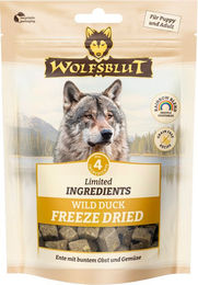 Wolfsblut Hundesnack Freeze Dried Wildente Limited Ingredients Adult Hypoallergen Monoprotein 40 g - 40 g – Bild 1 von 2