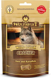 Wolfsblut Hundesnack Wild Duck Cracker Ente getreidefrei 70 g - 7 x 70 g – Bild 1 von 4