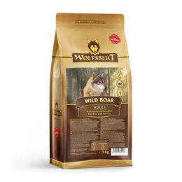 Produktbild von Wolfsblut Hundetrockenfutter Wildschwein und Büffel Adult Getreidefrei 2 kg - 2 kg