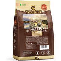 Produktbild von Wolfsblut Hundewelpen Große Rassen Ente Getreidefrei und Glutenfrei 1 kg
