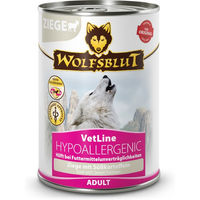 Produktbild von Wolfsblut Hypoallergenic Hundefutter Ziege VetLine 6 x 395 g
