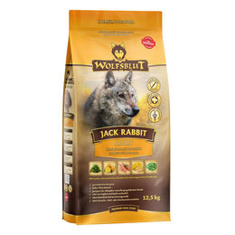 Produktbild von Wolfsblut Jack Rabbit Hundefutter Adult Kaninchen Monoprotein 2x12,5kg