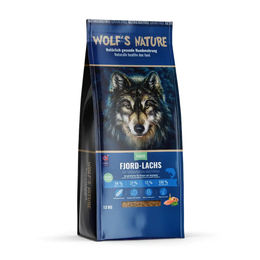 Produktbild von Wolfsblut Junior Hundefutter Fjord-Lachs getreidefrei und hypoallergen 13 kg
