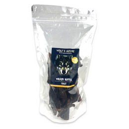 Produktbild von Wolfsblut Kausnack Wilder Büffel Haut getreidefrei und monoprotein 250 g
